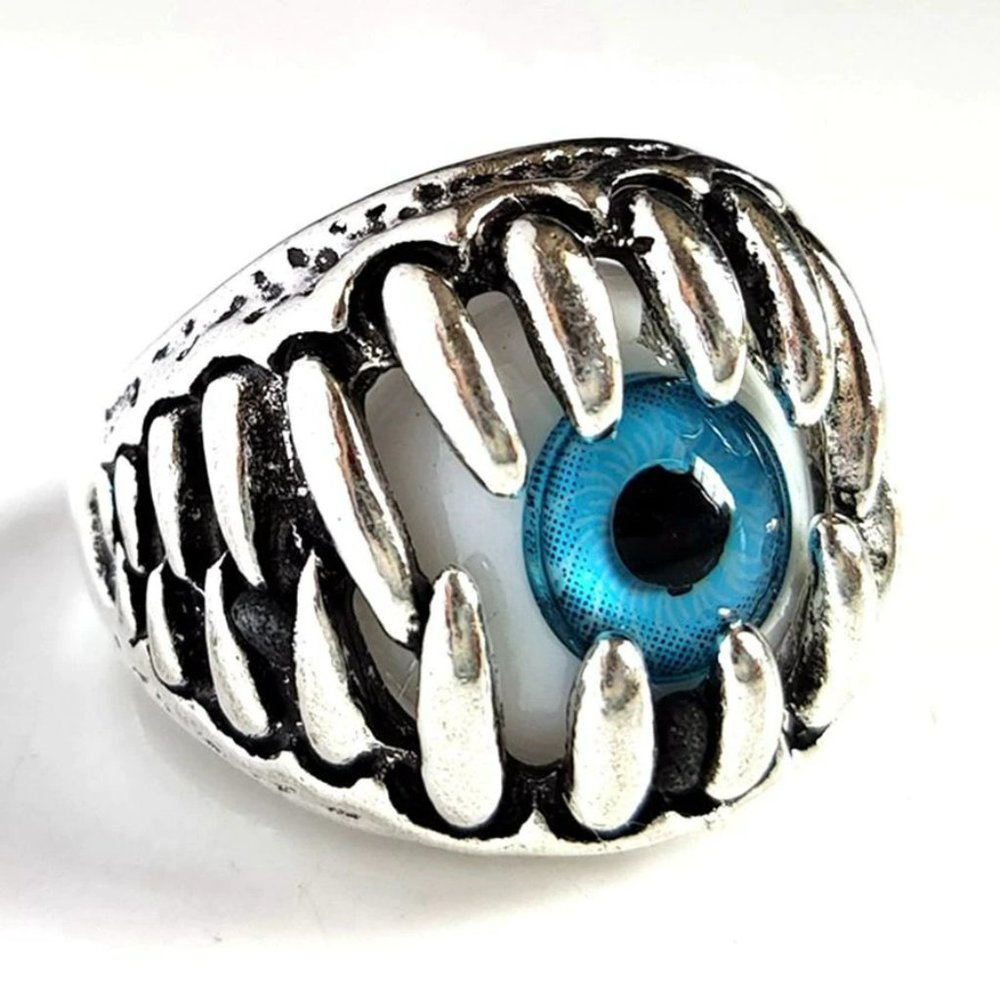 Eye Ball Stainless Steel Ring